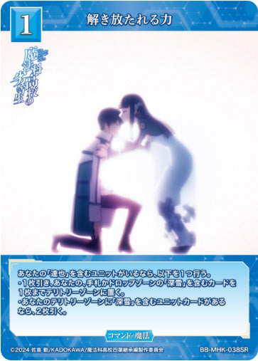 [BB-MHK-038SR023]解き放たれる力/コマンド/青