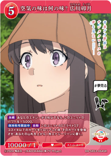 BB-SBS3-064SR空気の味は何の味？ 広川卯月
