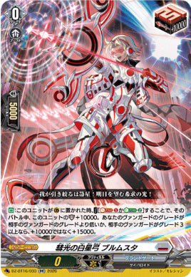 DZ-BT16/033彗光の白星弓 ブルムスタRR