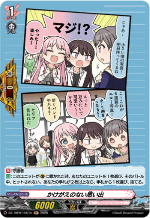 【H01h】【DZ-TBP01】かけがえのない思い出